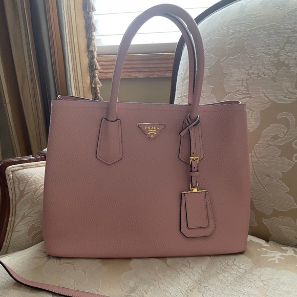 2000s PRADA PINK LEATHER BAG - Picture 11 of 11